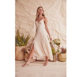 ASTR The Label Lyric Dress Buttermilk